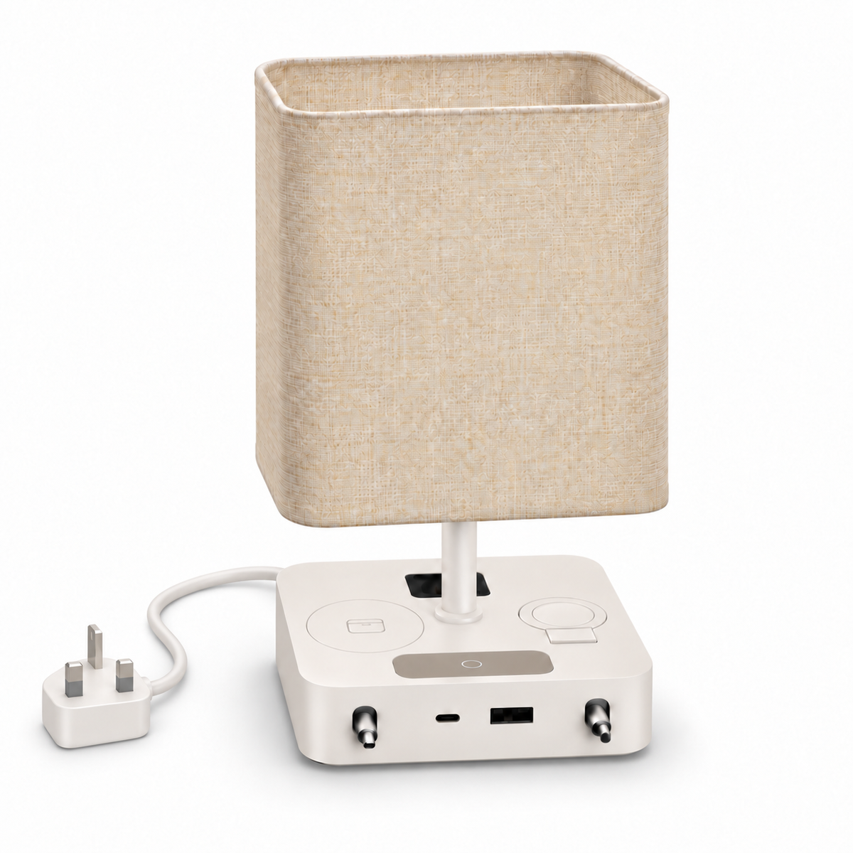 FlexTurtle Calm 7-in-1 Bedside Charging Station Lamp