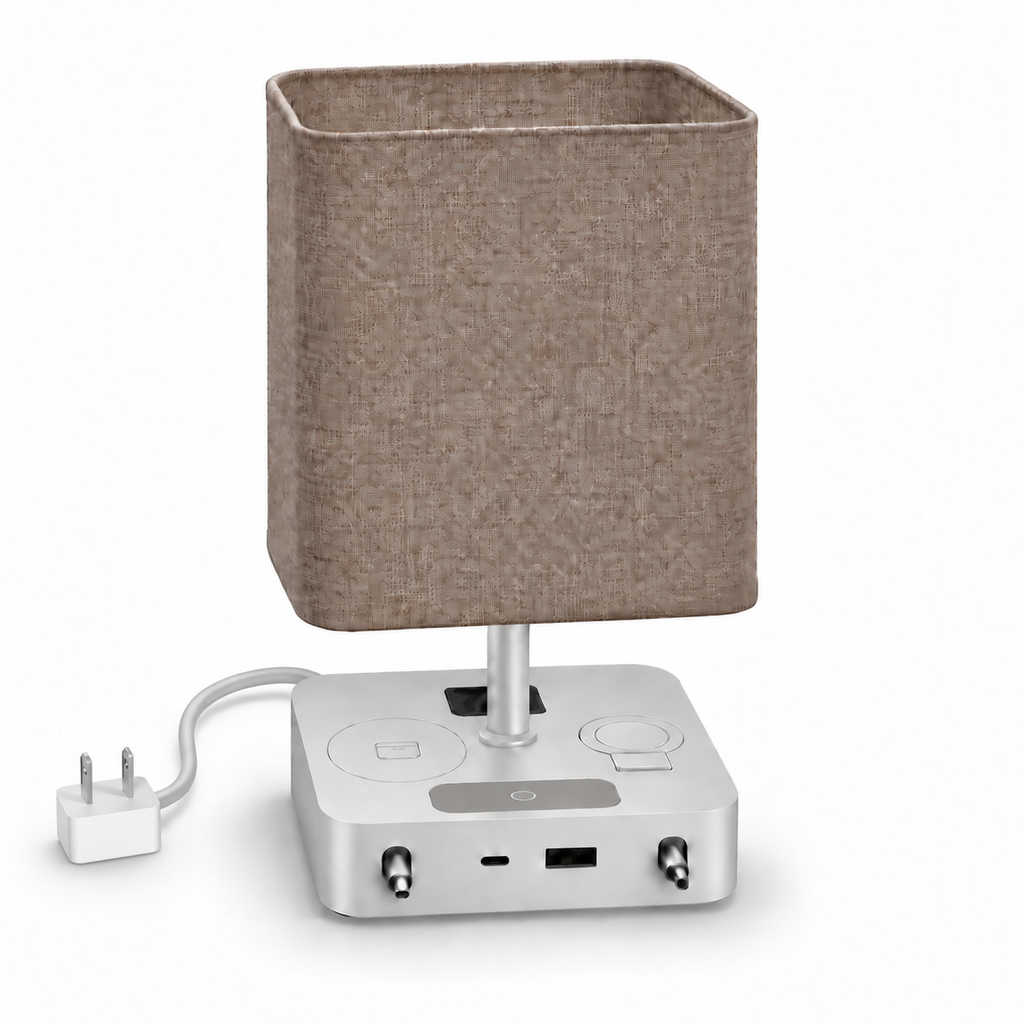 FlexTurtle Calm 7-in-1 Bedside Charging Station Lamp