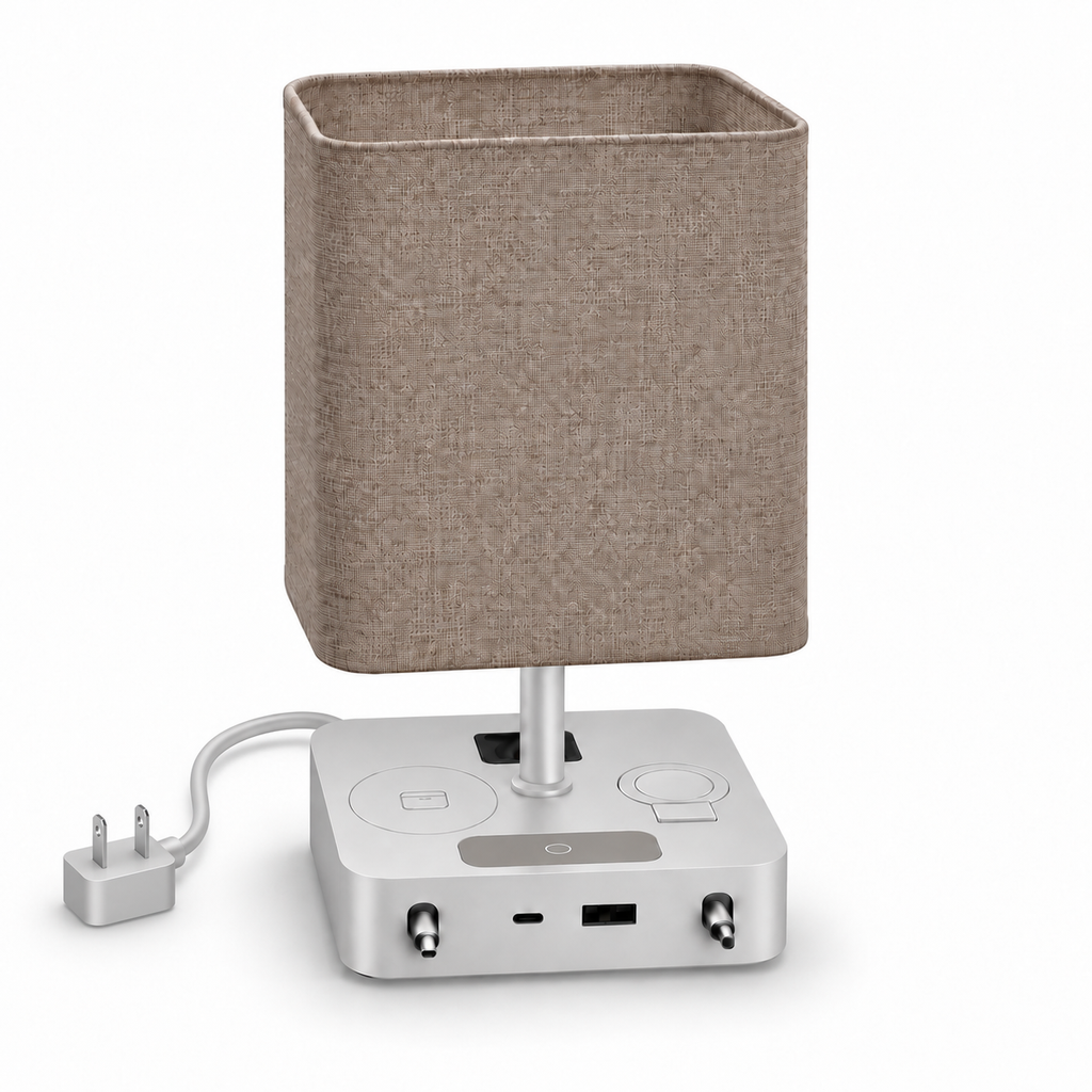 FlexTurtle Calm 7-in-1 Bedside Charging Station Lamp